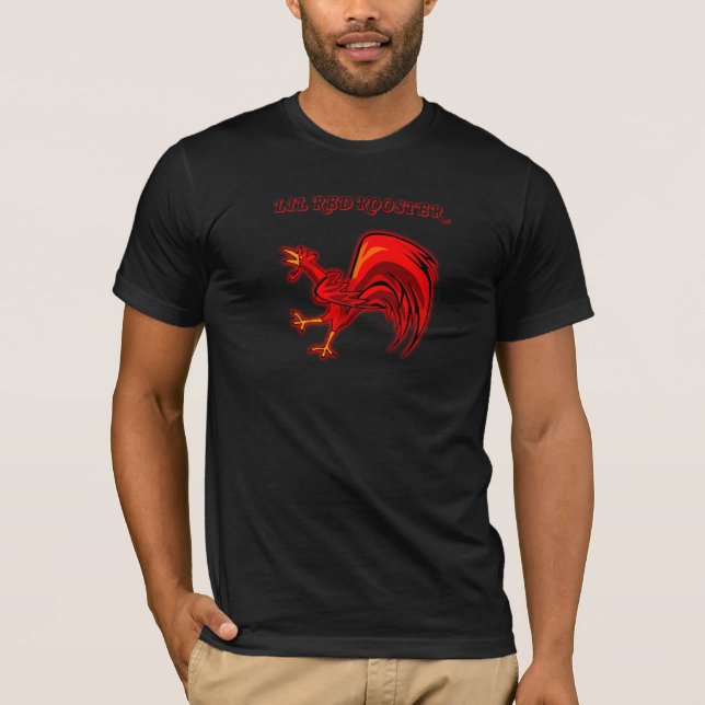 T-shirt Coq de rouge de Lil (Devant)