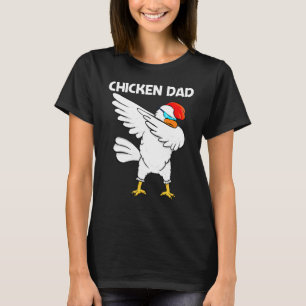 T-shirt Coq homme poulet cool pour papa Animal Oiseau