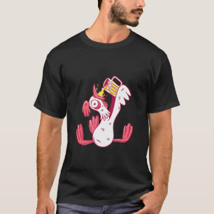 T-shirt Coq ivre drôle Animal Poulet Bière Alcool Ap