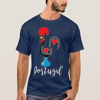 T-shirt Coq portugais Portugal Galo de Barcelos