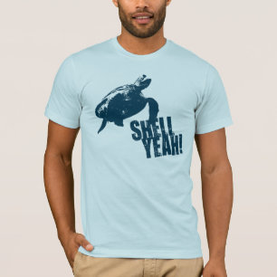 T-shirt Coque, oui ! Bleu