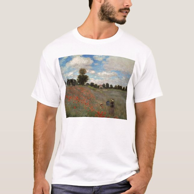 T-shirt coquelicots (Devant)