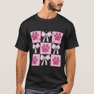 T-shirt Coquette à patte à carreaux pour la Saint-Valentin
