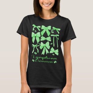 T-shirt Coquette esthétique Lymphome de la cou verte