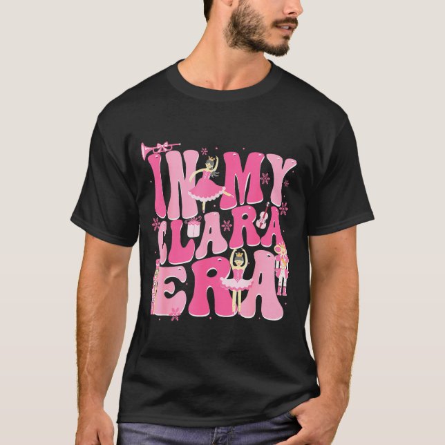 T-shirt Coquette In My Clara Era Christmas Nutcracker Merr (Devant)