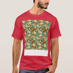 T-shirt Coquillage de mer Motif sans mer Coquille de plage