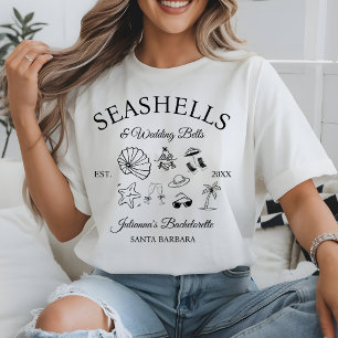 T-shirt Coquillages et Cloches de Mariage EVJF Club