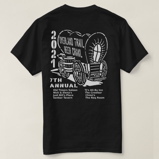 T-shirt Coquille de bière terrestre 2021T-Shirt (Design dos)