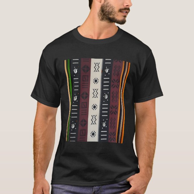 T-shirt Coquille de coquille de la boue africaine (Devant)