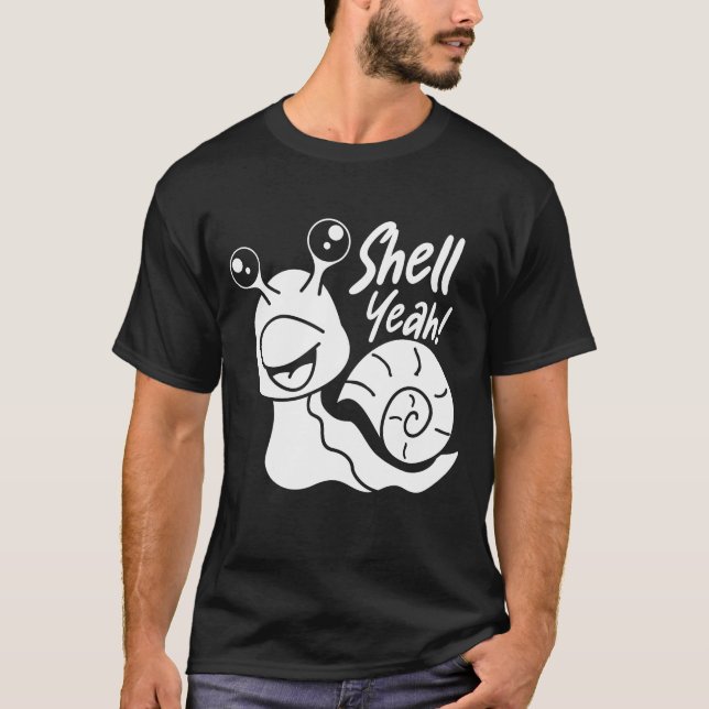 T-shirt Coquille Oui - Aspirateur (Devant)