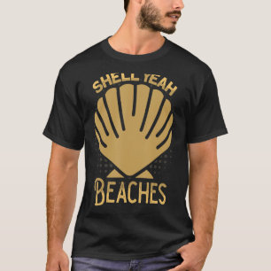 T-shirt Coquille Oui Plages Coques pour les collecteurs Sh
