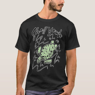 T-shirt Coquille oui Tortue de mer