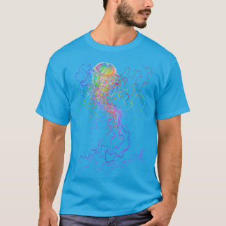 T-shirt Coquine arc-en-ciel