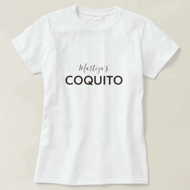 T-shirt Coquito Coconut Classic Marketing (Design devant)