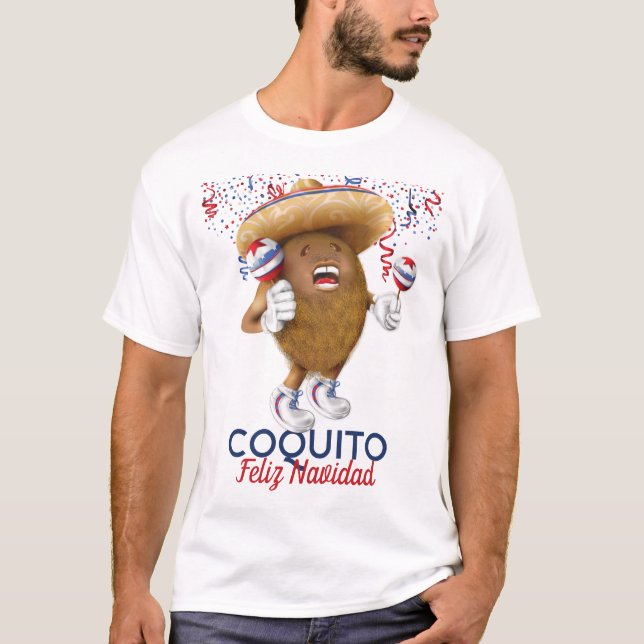 T-shirt Coquito Coconut Maracas (Devant)