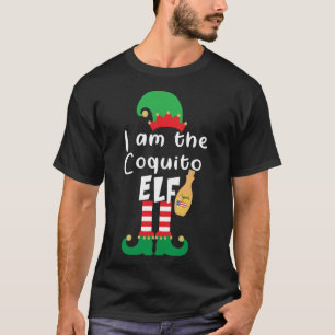 T-shirt Coquito ELF Funny Porto Rico Correspondant Noël B