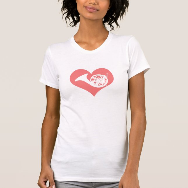 T-shirt Cor de harmonie d'amour (Devant)