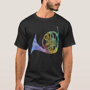 T-shirt Cor de harmonie de lavage d'arc-en-ciel