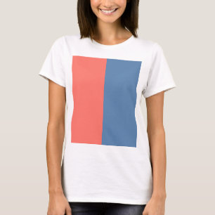 T-shirt Corail Vivant Sur La Côte Pacifique