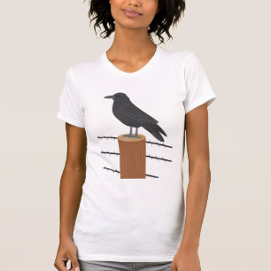 T-shirt Corbeau
