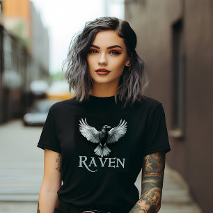 T-shirt Corbeau