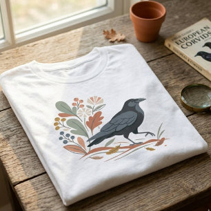 T-shirt Corbeau au charbon de l'Académie sombre