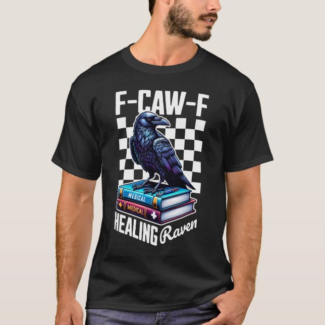 T-shirt Corbeau de guérison F-CAW-F (Devant)