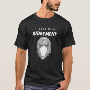 T-shirt Corbeau du Mécontentement de Jugement Mème
