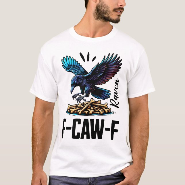 T-shirt Corbeau F-CAW-F (Devant)