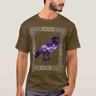 T-shirt Corbeau viking 1