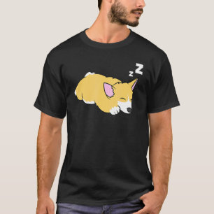 T-shirt Corci attaché dormant Pembroke Welsh Corgi