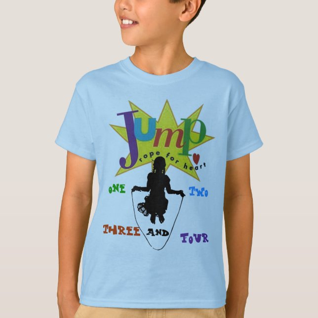 T-shirt corde de saut (Devant)