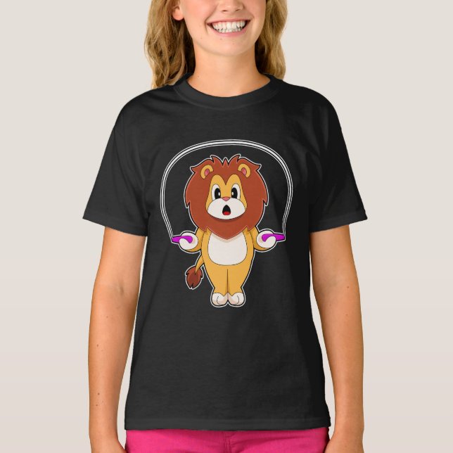 T-shirt Corde de sonnerie Lion (Devant)