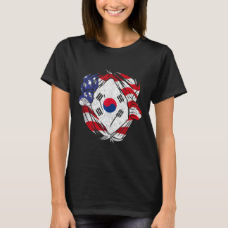 T-shirt Corée du Sud Amour Corée du Sud Fierté Patriotique