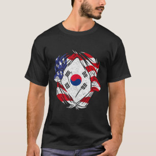 T-shirt Corée du Sud Amour Corée du Sud Fierté Patriotique