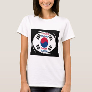 T-shirt Corée du Sud Hakuna Matata Art Imprimer/Graphique