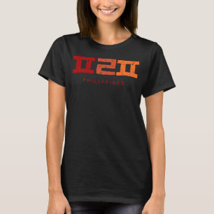 T-shirt Corée K culture Hangul consonne Philippines