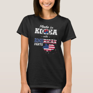 T-shirt Coréen Amérique de pièces Ancêtre Corée du Sud USA