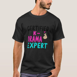 T-shirt Coréen Drama Kdrama Doigt Coeur 19