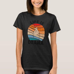 T-shirt Coréen Drama Kdrama Doigt Coeur 6