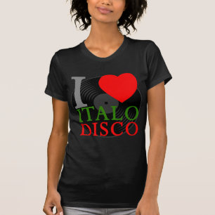 T-shirt Corey Tiger 80s Rétro J'adore Italo Disco
