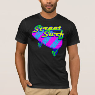 T-shirt Corey Tiger 80s Rétro Rue Surf Skateboard