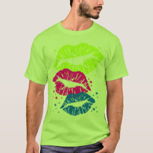 T-shirt Corey Tiger Années 80 Vintage Lèvres & Étoiles Bai