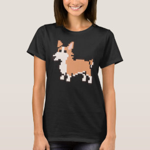 T-shirt Corgi à 8 bits
