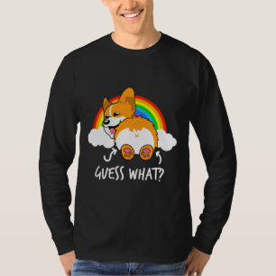 T-shirt Corgi Butt Devine Ce Qui Est Amusant