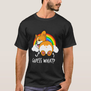 T-shirt Corgi Butt Devine Ce Qui Est Amusant