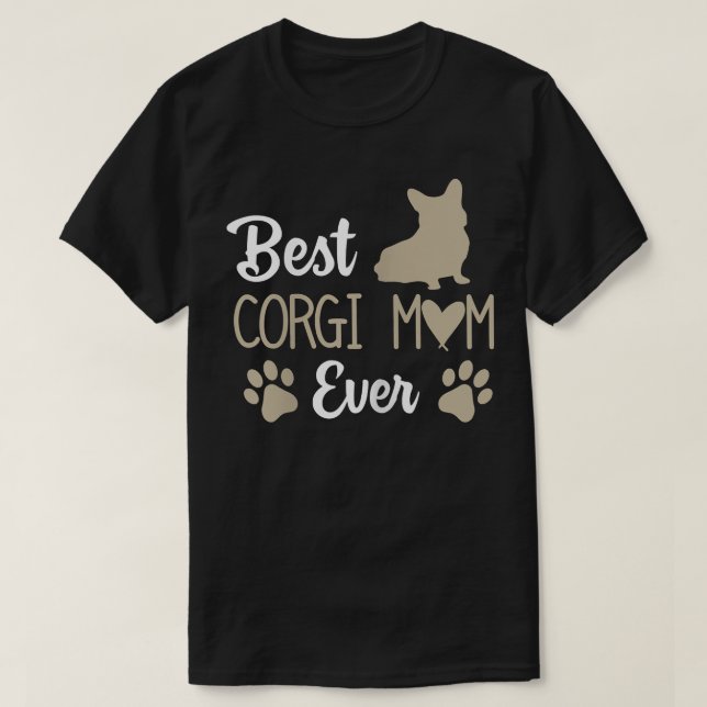 T-shirt Corgi Chien Animal Animaux Animaux  (Design devant)