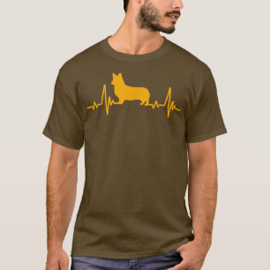T-shirt Corgi Chien Coeur Corgi Papa -340
