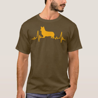 T-shirt Corgi Chien Coeur Corgi Papa -340