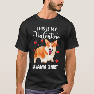 T-shirt Corgi Chien Est Mon Corgi De La Saint-Valentin Jou